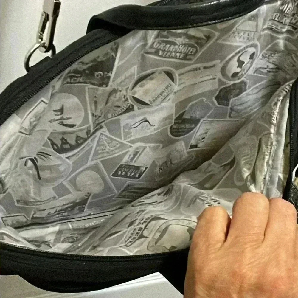 Hobo laptop, backpack,,lightweight, leather straps,handle lots of space
